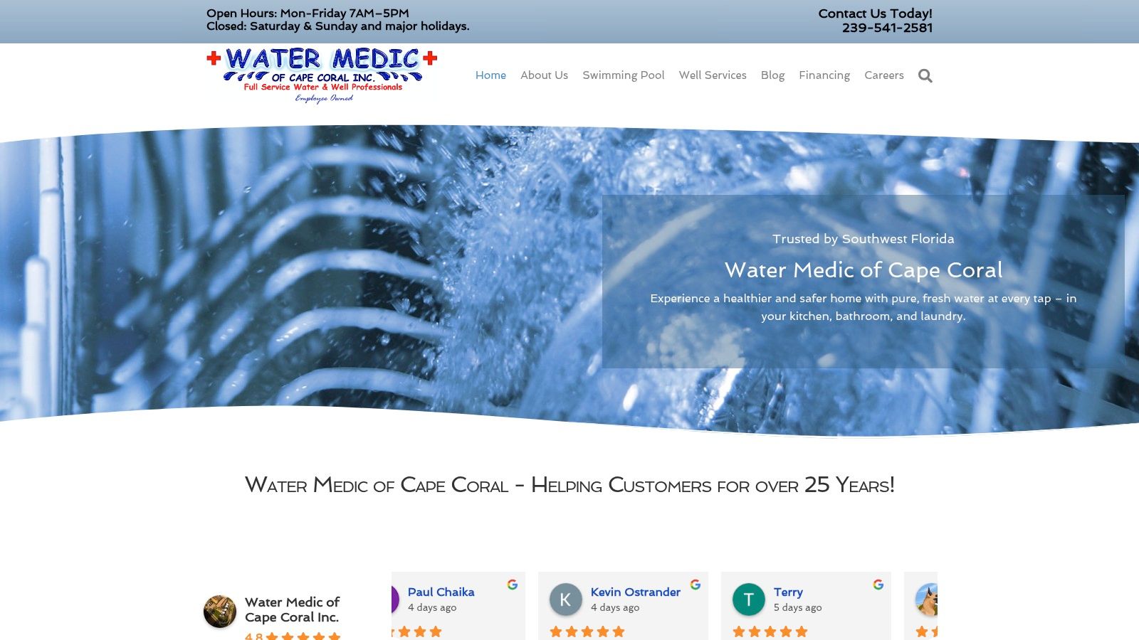 Screenshot from https://watermedic.com