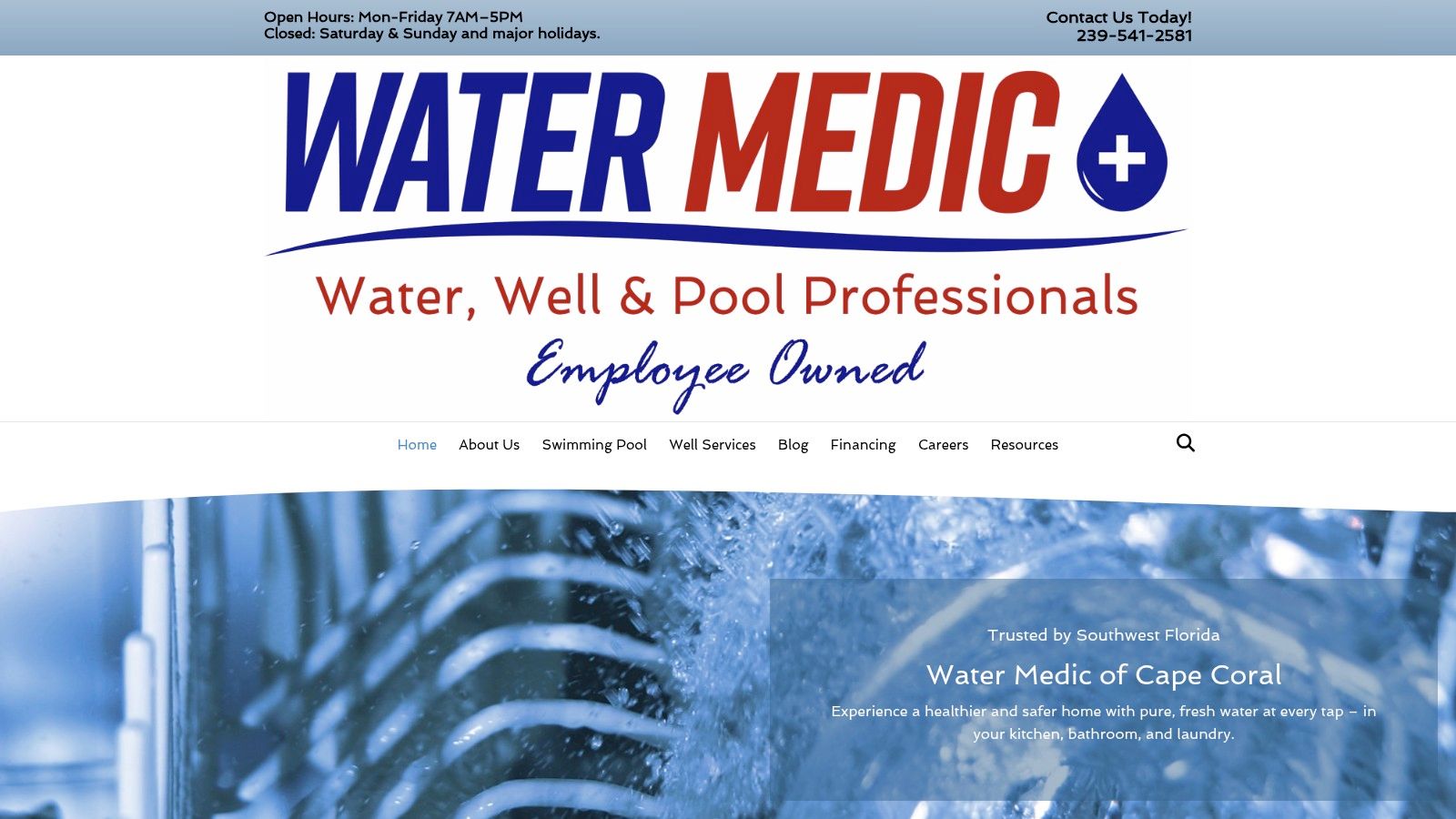 Screenshot from https://watermedic.com