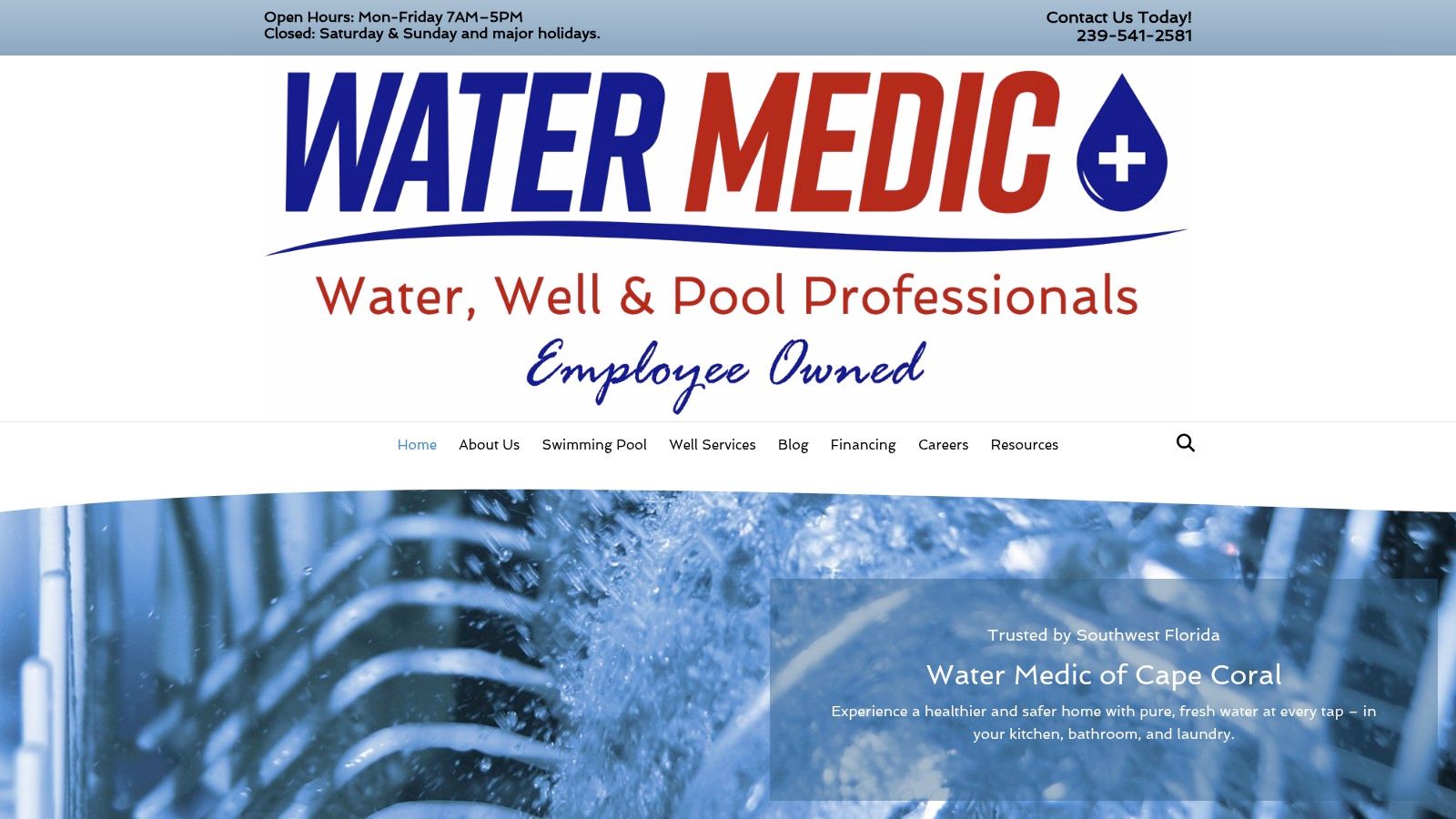 Screenshot from https://watermedic.com