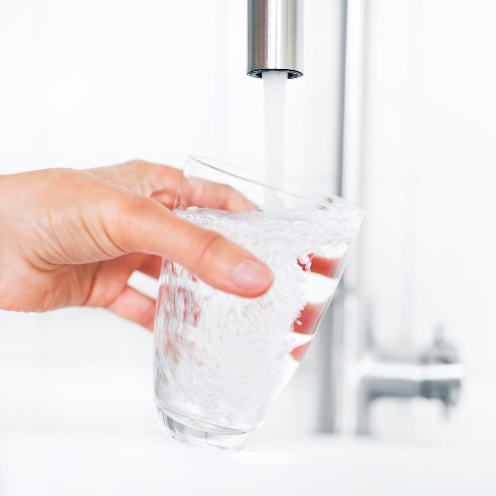 Filling Glass of Water Water Medic - Clean Water for all Cape Coral Florida
